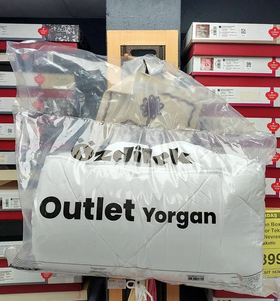 Özdilek Microsoft Outlet Çift Kişilik Silikon Beyaz Yorgan (195x215) - Resim 3