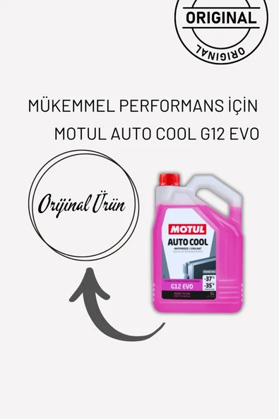 Motul Auto Cool G12 Evo Antıfreeze Soğutma Sıvısı 1l - Resim 3