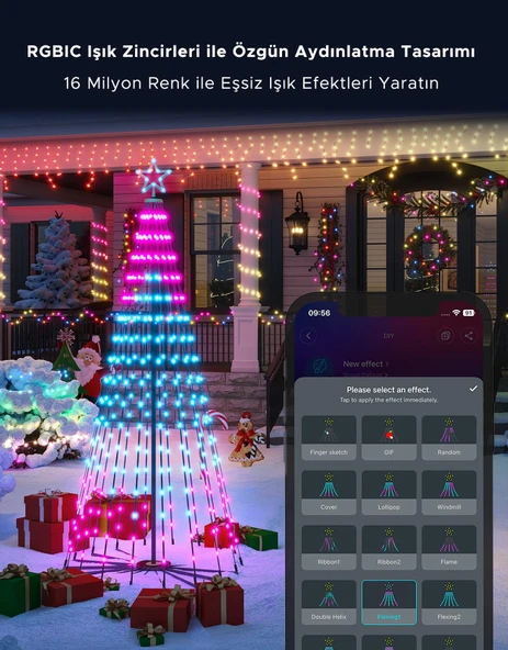 Govee Koni Hazır Yılbaşı Ağacı - Resim 3