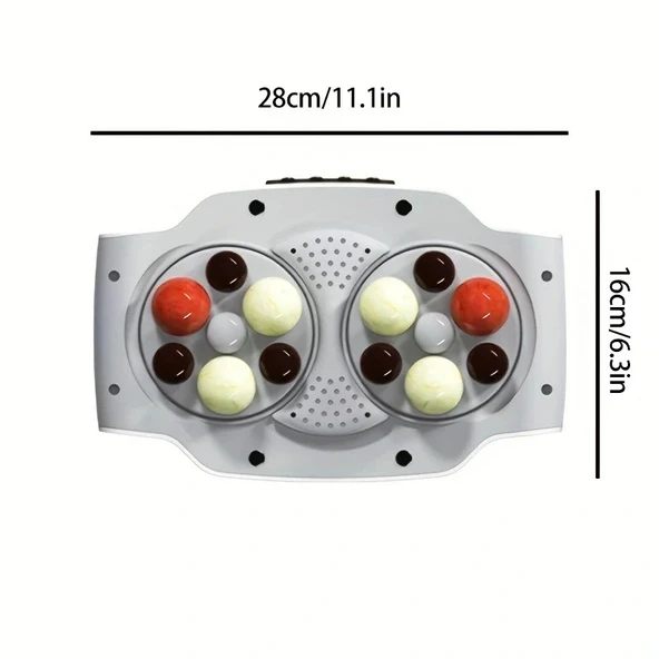 Dailytech Bian Taşı Isıtmalı Titreşimli Karın & Bel Masaj Kemeri Regl Döneminde Rahatlatıcı Kullanım - Resim 8