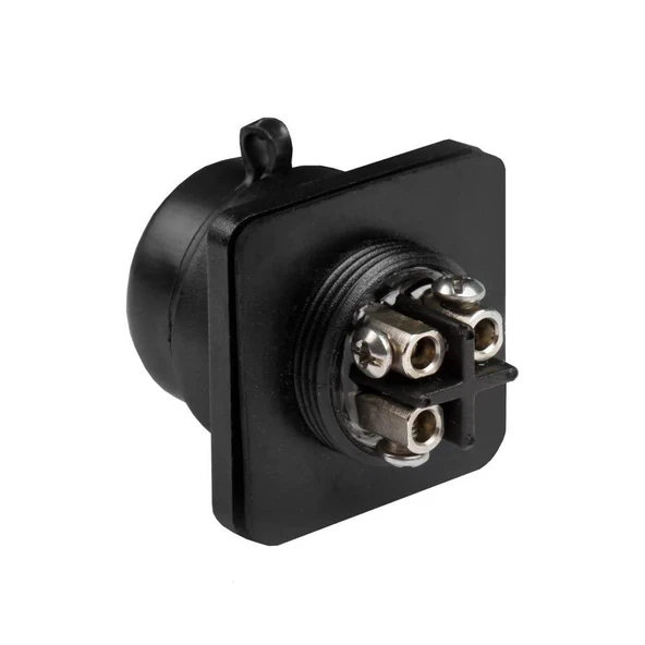 WPP-0300M25 3PİN VİDALI ERKEK PANEL TİP IP68 KONNEKTÖR(TTF) - Resim 2