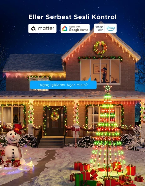 Govee Koni Hazır Yılbaşı Ağacı - Resim 6