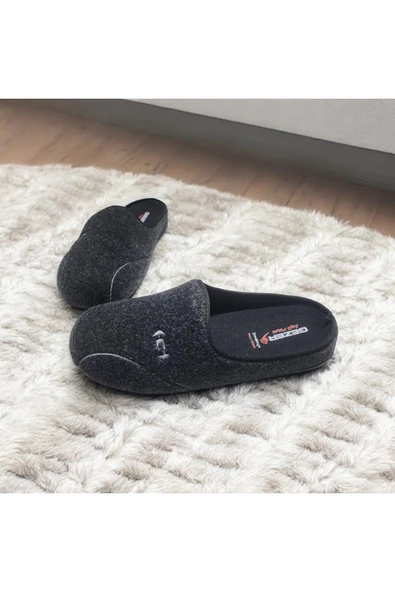 Gezer Erkek Kışlık Yumuşak İç Taban Ev Terliği - Resim 3