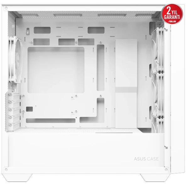 ASUS A21 PLUS Tempered Glass ARGB Beyaz USB 3.2 Micro ATX Kasa A21 PLUS BEYAZ - Resim 4