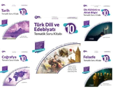 PALME YAYINEVİ 10.SINIF JOKER SÖZEL DERSLER TEMATİK SORU BANKASI ürün görseli 1