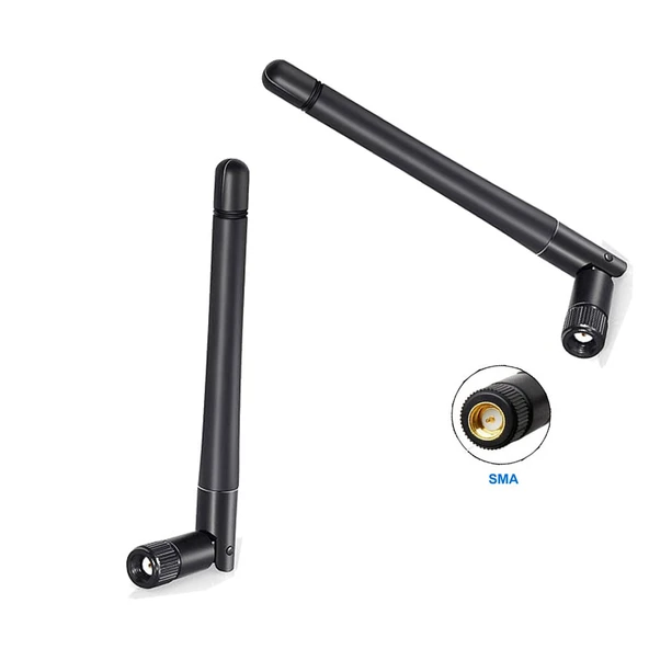 SMA erkek konnektörlü modem anteni 2.4Ghz 3dbı anten - Resim 5