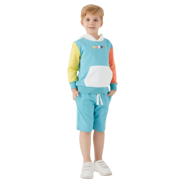 Erkek Çocuk Bermuda Takım RP3018-2 - Resim 2