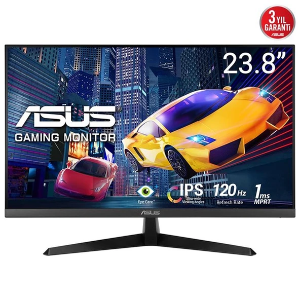 <![CDATA[ASUS 23.8" IPS VY249HGR 1MS 120HZ HDMI GAMING MONİTÖR 1920X1080]]> ürün görseli 1