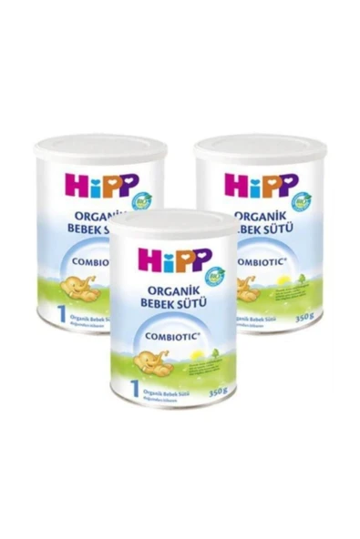 Hipp 1 Organik Combiotic Bebek Sütü 350 Gr - 3'lü ürün görseli 1