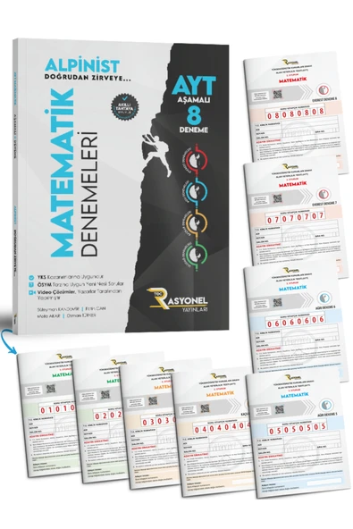 AYT Matematik 8 AŞAMALI Deneme (Müfredata Uygun - ÖSYM Ayarında) ürün görseli 1