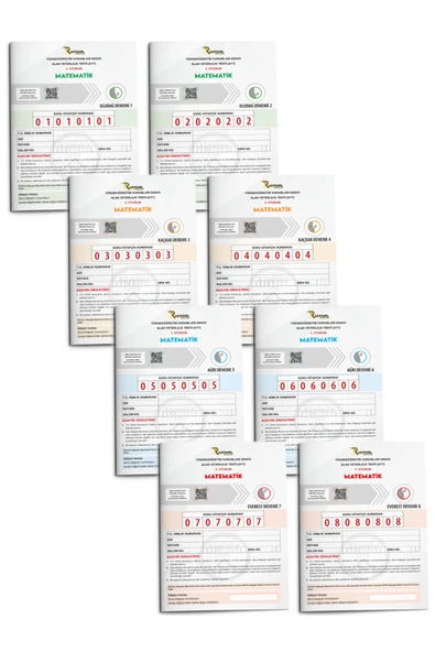 AYT Matematik 8 AŞAMALI Deneme (Müfredata Uygun - ÖSYM Ayarında) - Resim 3