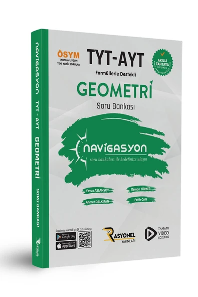 TYT-AYT Geometri Soru Bankası (Müfredata Uygun-Formüllerle Destekli) ürün görseli 1