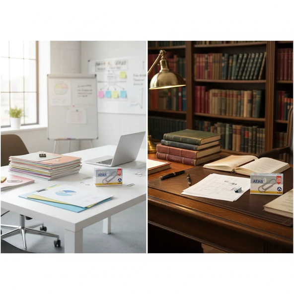 28 mm Metal Ataş 100'lü  4 Adet - Resim 2