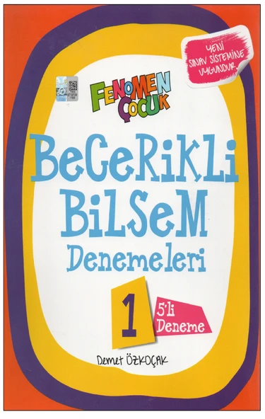 Fenomen 1.Sınıf Becerikli Bilsem 5'li Deneme+Hazırlık Kitabı - Resim 3