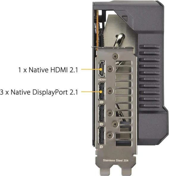 Asus RX 7900 XTX Tuf Gaming OC Edition TUF-RX7900XTX-O24G-GAMING 384 Bit GDDR6 24 GB Ekran Kartı Outlet - Resim 7