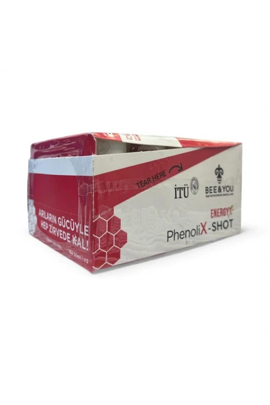 Bee&You PhenoliX-Shot Energy 50 Ml 12'Li Kutu - Resim 3