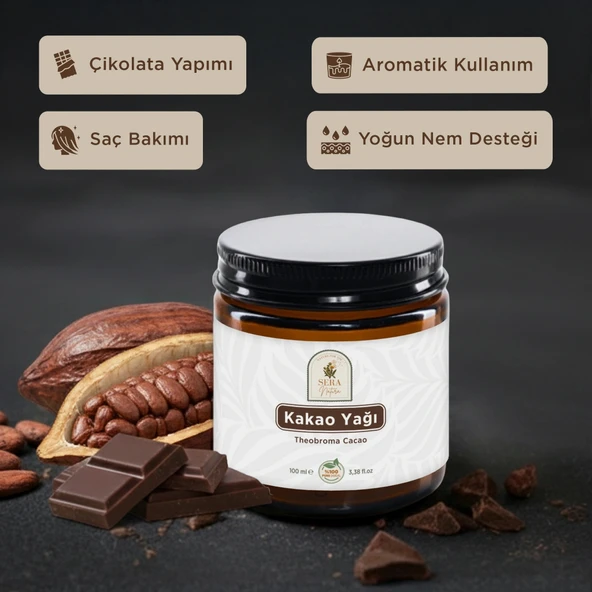 Kakao Yağı 100 ml %100 Saf - Resim 3