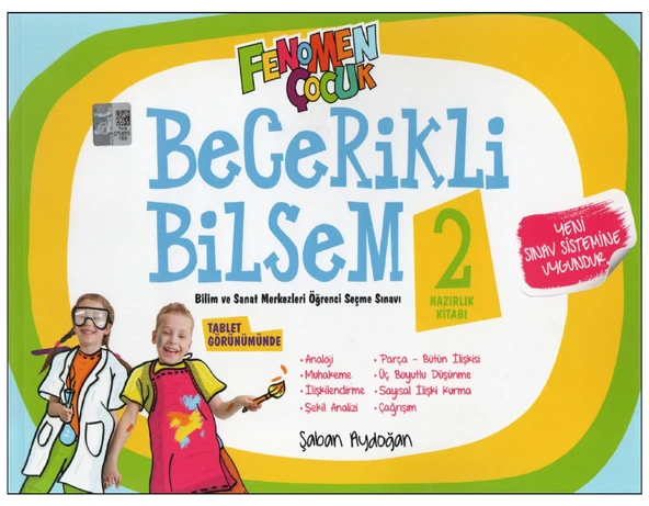 Fenomen 2.Sınıf Becerikli Bilsem 5'li Deneme+Hazırlık Kitabı - Resim 3