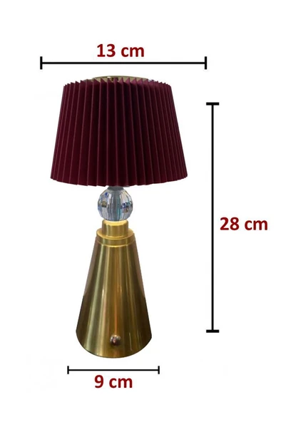 Eray Aydınlatma TL283 Eskitme Dokunmatik Led Masa Lambası - Resim 2