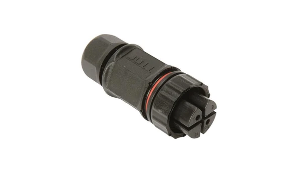 WPF-02000M25  DİŞİ KABLO TİP 2PİN IP68  VİDALI KONNEKTÖR(TTF) ürün görseli 1