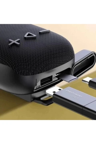 Bisiklet Motorsiklet Gidon Kemer Atlı Hafıza Kartı Usb Girişli Bluetooth Hoparlör - Resim 3