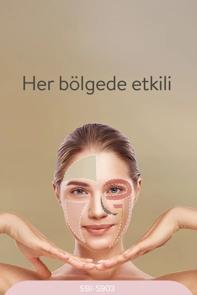Sinbo SBI-5903 RF Yüz & Boyun | Cilt Sıkılaştırıcı Anti-Aging Cihaz - Resim 6