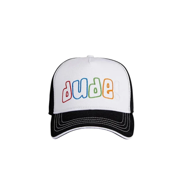 Dude Cap Off-white Beyaz Unisex Şapka ürün görseli 1