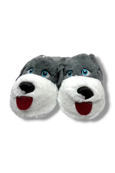 Cakgo 163-26 Termal Köpek Figürlü Panduf 36-40 - Resim 2