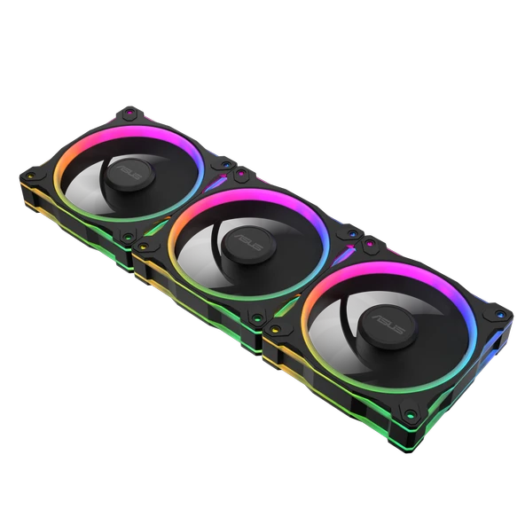 ASUS  PRIME MR120 FAN ARGB REVERSE BLACK 3IN1 - Resim 2