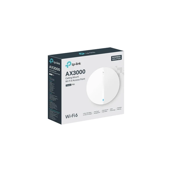 TP-Link Festa F65 Tavan Tipi 3000 Mbps Access Point - Resim 5