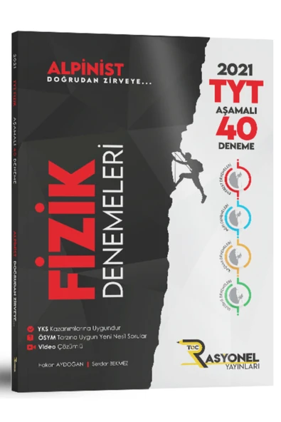 TYT Fizik 40 lı Deneme Seti (Müfredata Uygun-Yazarlarından Video Çözümlü) ürün görseli 1