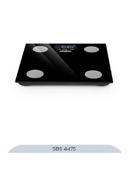Sinbo Yağ Ölçer Fonksiyonlu Akıllı Bluetooth Baskül SBS-4475 - Resim 2