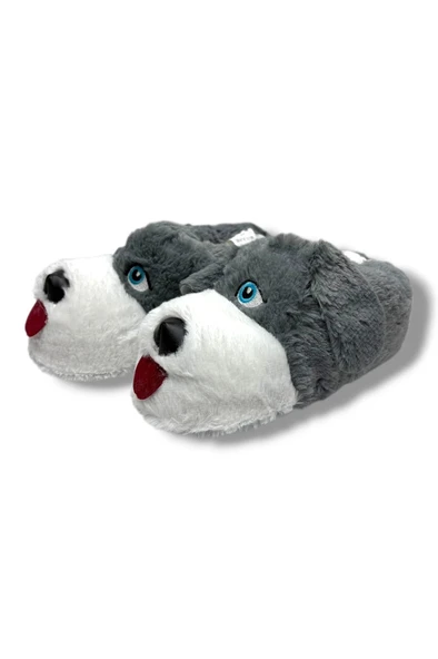 Cakgo 163-26 Termal Köpek Figürlü Panduf 36-40 - Resim 3