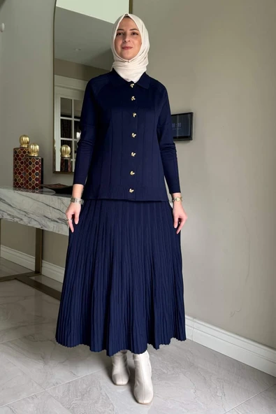 Yonca Triko Takım Lacivert ürün görseli 1