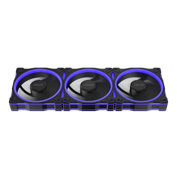 ASUS  PRIME MR120 FAN ARGB REVERSE BLACK 3IN1 - Resim 3