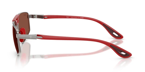 Ray-Ban RB3776M F126C5 58 Ferrari Unisex Güneş Gözlüğü - Resim 2