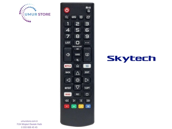 Skytech ST-5090 Webos Smart Televizyon Kumandası-Mikrofonsuz ürün görseli 1