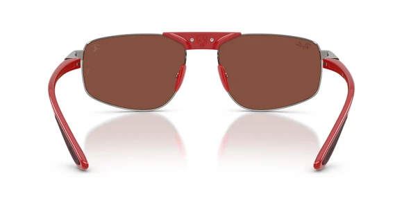 Ray-Ban RB3776M F126C5 58 Ferrari Unisex Güneş Gözlüğü - Resim 4