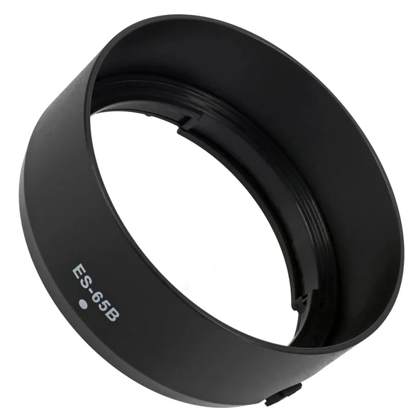 Ayex ES-65B Parasoley – Canon RF 50mm f/1.8 STM ile Uyumlu Lens Hood - Resim 3
