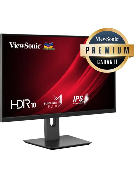 ViewSonic VG2762-4K 27" 4 ms 4K Pivot IPS 60 Hz Monitör ürün görseli 1