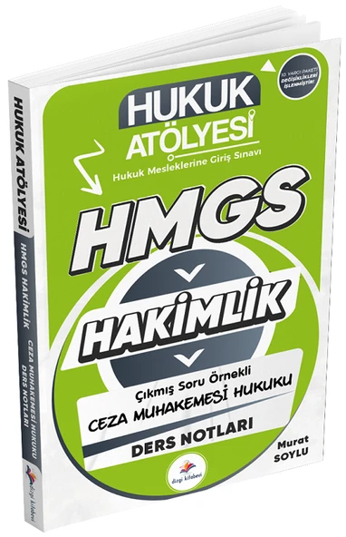 Dizgi Kitap Hukuk Atölyesi HMGS Hakimlik Ceza Muhakemesi Hukuku Ders Notları - Murat Soylu Dizgi Kitap ürün görseli 1