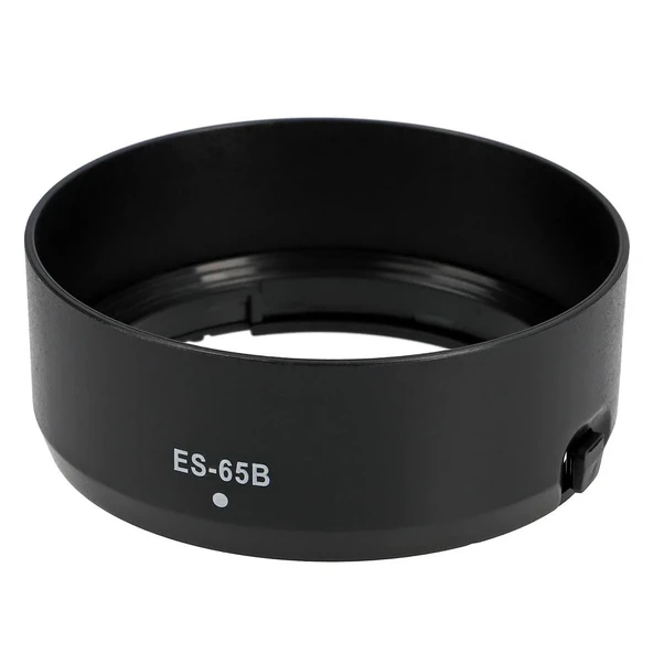 Ayex ES-65B Parasoley – Canon RF 50mm f/1.8 STM ile Uyumlu Lens Hood - Resim 2