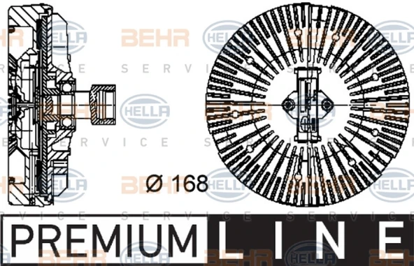 Bmw Fan Termigi - Fan Termigi - Bhr Cfc 92 000p ürün görseli 1