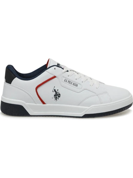 U.S.POLO ASSN PLANCK 4PR BEYAZ COMFORT CASUAL ANATOMİK SNEAKER - Resim 3