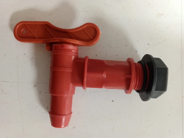 Plastik Bidon Musluğu, Contalı, Somunlu ürün görseli 1