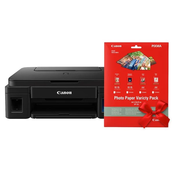 Canon Pixma G3410 Tanklı Yazıcı Tarayıcı Fotokopi + Fotoğraf Kağıdı Hediyeli! ürün görseli 1