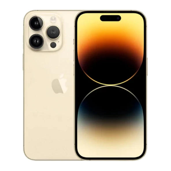 APPLE IPHONE 14 PRO MAX GOLD 1TB YENILENMIS C KALITE (12 AY GARANTILI) ürün görseli 1