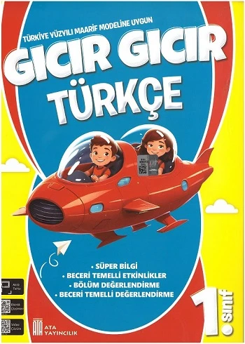 1. Sınıf Maarif Modeli Gıcır Gıcır Türkçe + Problemler + 100 lü Hikaye Seti - Resim 4