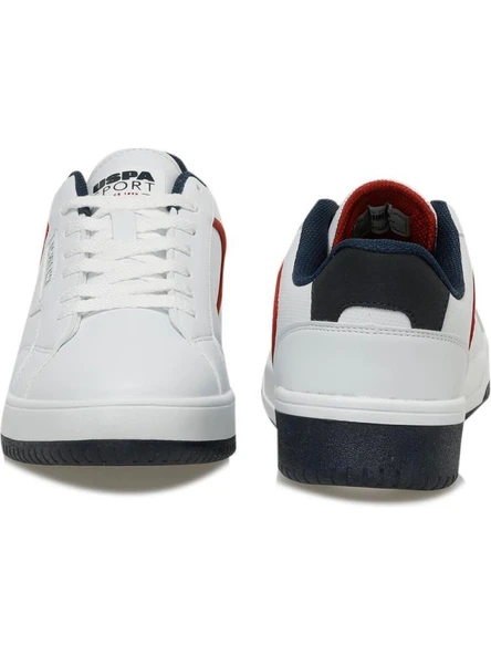 U.S.POLO ASSN PLANCK 4PR BEYAZ COMFORT CASUAL ANATOMİK SNEAKER - Resim 6