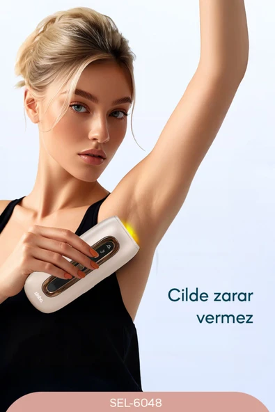 Sinbo SEL-6048 IPL Lazer Epilasyon Cihazı | Acısız Kalıcı Epilasyon - GOLD - Resim 5